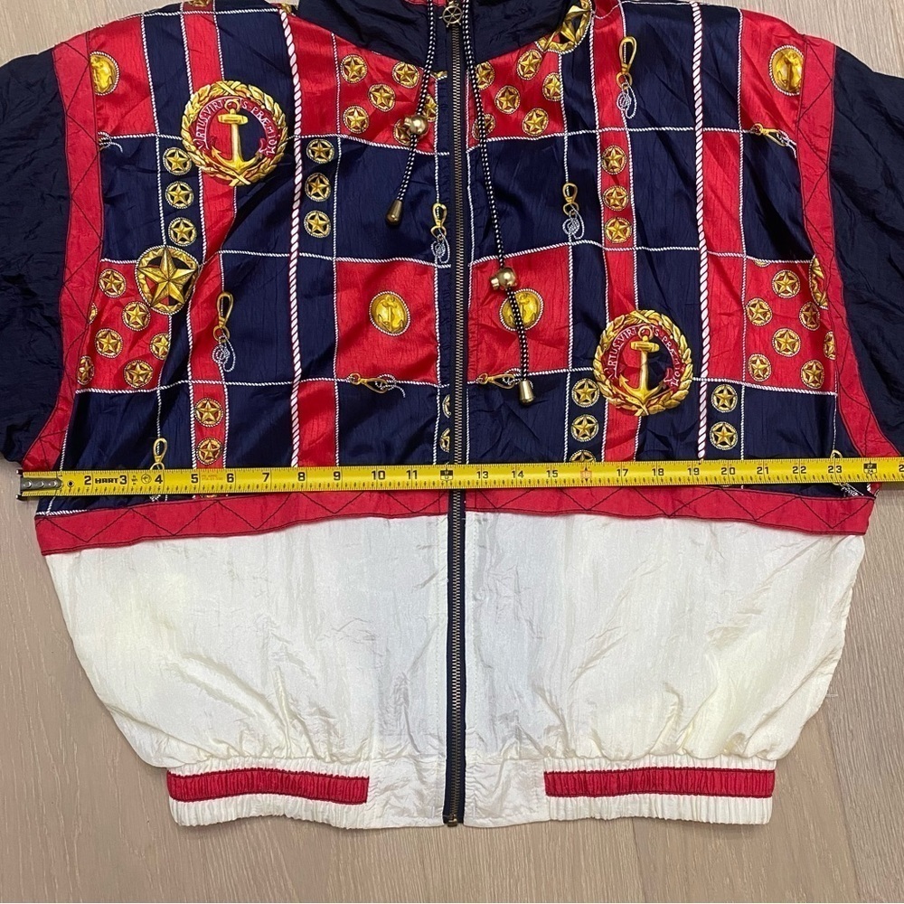 Lavon Vintage Windbreaker Nylon with tags 80s size Medium - Picture 5 of 10